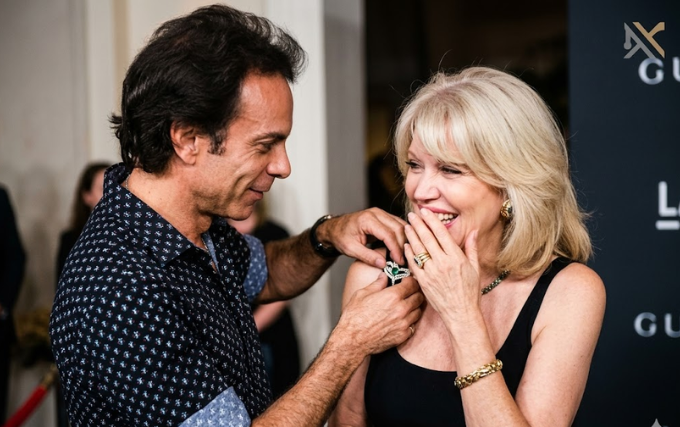 amanda.lear et son fils
