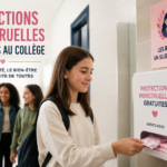 protections menstruelles gratuites au collège