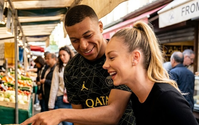 mbappe copine